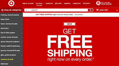 Competing with Target Free Shipping